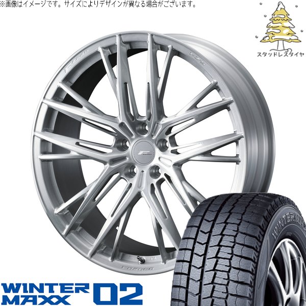 ランエボ10 245/40R18 スタッドレス | ウィンターマックス02 \u0026 エフゼロ FZ-5 18インチ 5穴114.3