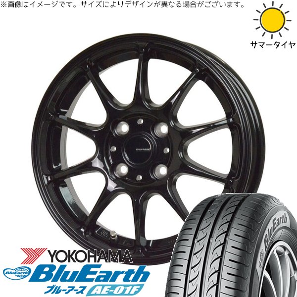 ソリオ MA26 MA36 デリカ 165/70R14 ホイールセット | ブルーアース AE-01F \u0026 Gスピード G07 14インチ 4穴100