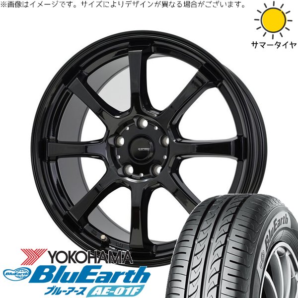 トヨタ シエンタ 10系 185/65R15 ホイールセット | ブルーアース AE-01F \u0026 Gスピード G08 15インチ 5穴100