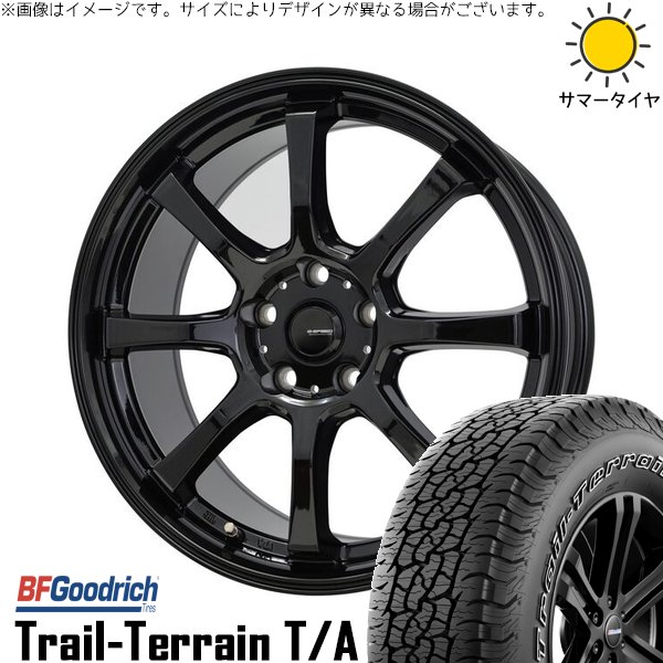 アウトバック 225/65R17 ホイールセット | トレイルテレーン T/A \u0026 Gスピード G08 17インチ 5穴100