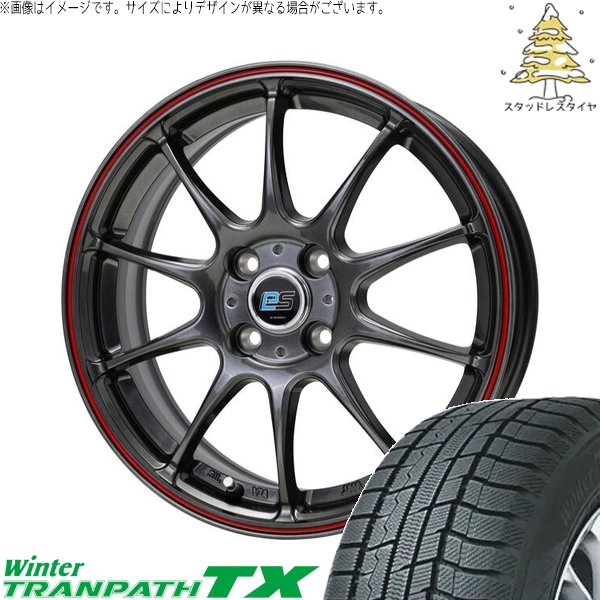 NBOX スペーシア タント 155/65R14 スタッドレス | ウィンタートランパス TX \u0026 Gスピード ES01 エコスタイル 14インチ 4穴100