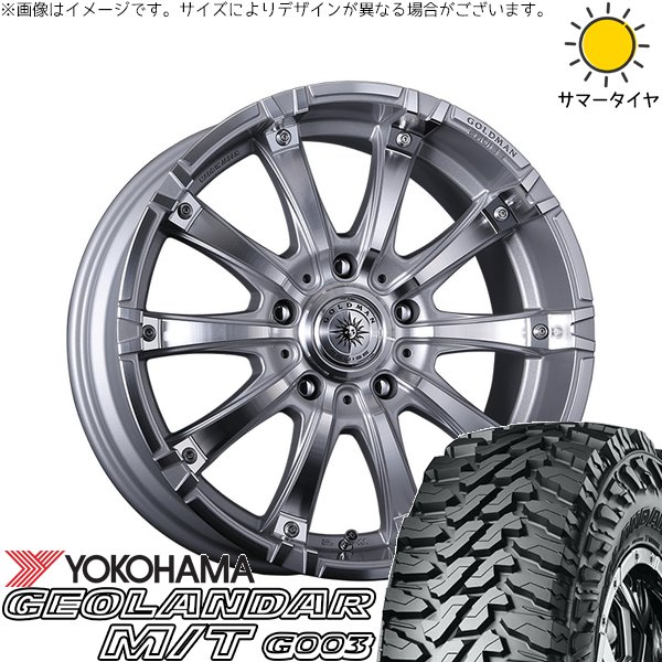 ランクル200 285/55R20 ホイールセット | ジオランダー M/T G003 \u0026 ゴールドマン ギガンツ 20インチ 5穴150