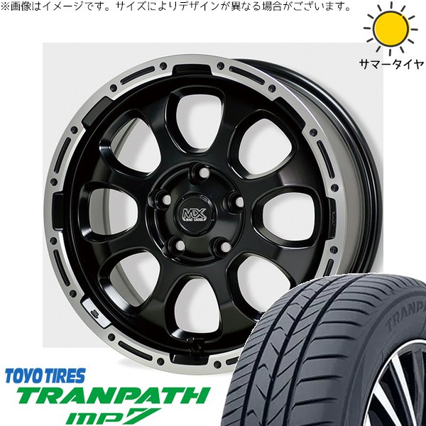 カローラクロス 215/70R16 ホイールセット | トランパス MP7 \u0026 マッドクロス グレイス 16インチ 5穴114.3