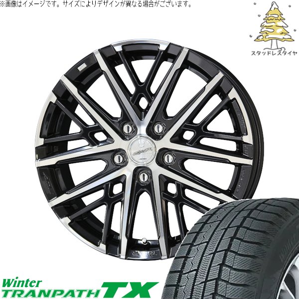 トヨタ シエンタ 10系 185/65R15 スタッドレス | ウィンタートランパス TX \u0026 スマック グレイヴ 15インチ 5穴100