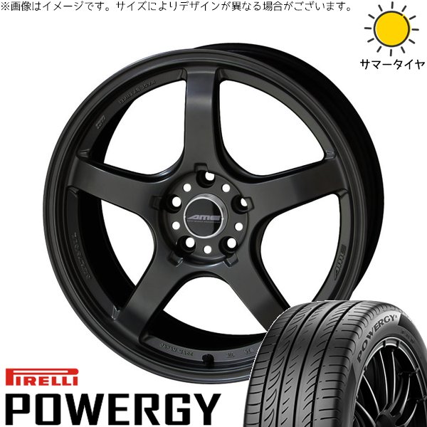 R33 R34 GT-R 245/40R18 ホイールセット | パワジー \u0026 トレーサー GT-V 18インチ 5穴114.3