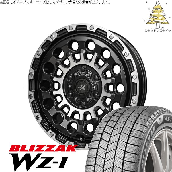 ブリザック - パジェロミニ 195/65R16 スタッドレス | WZ-1 \u0026 PPX GX14 16in 5穴114.3 自動車-タイヤ、ホイール