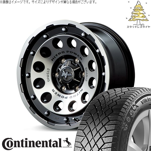 VikingContact - ご機嫌はやりっ子専用 215/70R16 スタッドレス | ビュッフェ聯繋7 \u0026 ナイトロパワー H12 打つこと火器 16in 6穴139.7