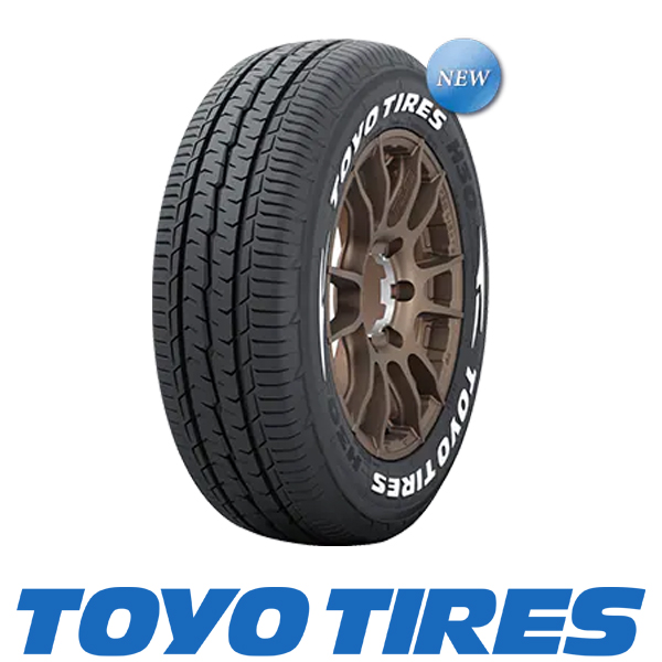 ハイエース 200系 195/80R15 ホイールセット | トーヨー H30 \u0026 アイヴァー 15インチ 6穴139.7の画像