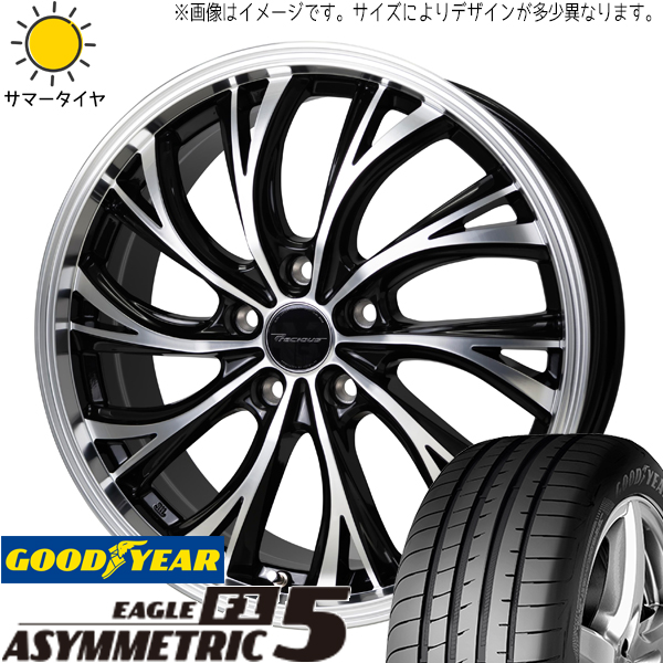 インプレッサ 205/50R17 グッドイヤー アシンメトリック5 プレシャス HS 2 17インチ 7.0J +48 5H100P サマータイヤ ホイール 4本SET :hs2 1770 asy5 20550:TireShop All Terrain