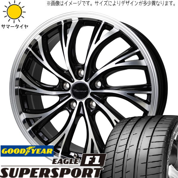 セレナ シビック 225/40R18 グッドイヤー スーパースポーツ プレシャス HS 2 18インチ 7.0J +48 5H114.3P サマータイヤ ホイール 4本SET :hs2 187047 efssp 22540:TireShop All Terrain