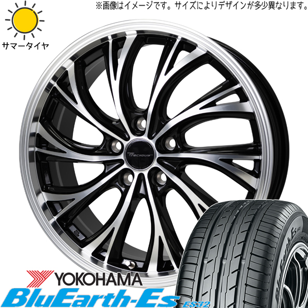 60系 プリウス 195/60R17 Y/H ブルーアース Es ES32 プレシャス HS 2 17インチ 7.0J +38 5H114.3P サマータイヤ ホイール 4本SET :hs2 177040 es32 19560:TireShop All Terrain