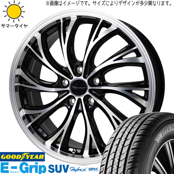 RAV4 235/65R17 グッドイヤー エフィシェントグリップ HP01 プレシャス HS 2 17インチ 7.0J +38 5H114.3P サマータイヤ ホイール 4本SET :hs2 177040 hp01 23565:TireShop All Terrain