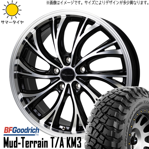 RAV4 265/65R17 BFグッドリッチ マッドテレーン KM3 プレシャス HS 2 17インチ 7.0J +38 5H114.3P サマータイヤ ホイール 4本SET :hs2 177035 km3 26565:TireShop All Terrain