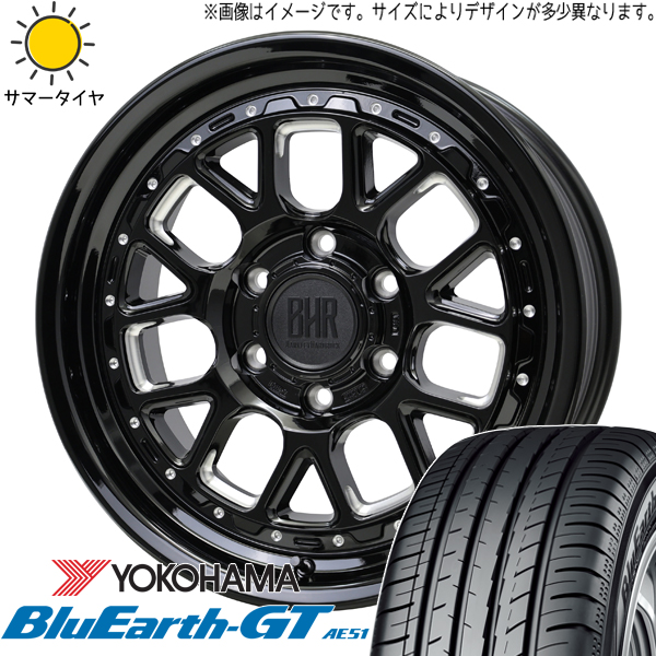 60系 プリウス 195/60R17 Y/H ブルーアースGT AE51 バークレイ ヒューロン 17インチ 7.0J +38 5H114.3P サマータイヤ ホイール 4本SET :huron 177040 ae51 19560:TireShop All Terrain