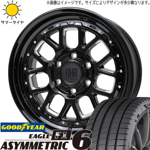 オーリス 225/45R17 グッドイヤー アシンメトリック6 バークレイ ヒューロン 17インチ 7.0J +38 5H114.3P サマータイヤ ホイール 4本SET :huron 177040 asy6 22545:TireShop All Terrain