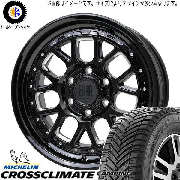 デリカ エクストレイル 225/75R16 CROSSCLIMATE Camping ヒューロン 16インチ 7.0J +38 5H114.3P オールシーズンタイヤ ホイール 4本SET :huron 167035 cccamp 22575:TireShop All Terrain