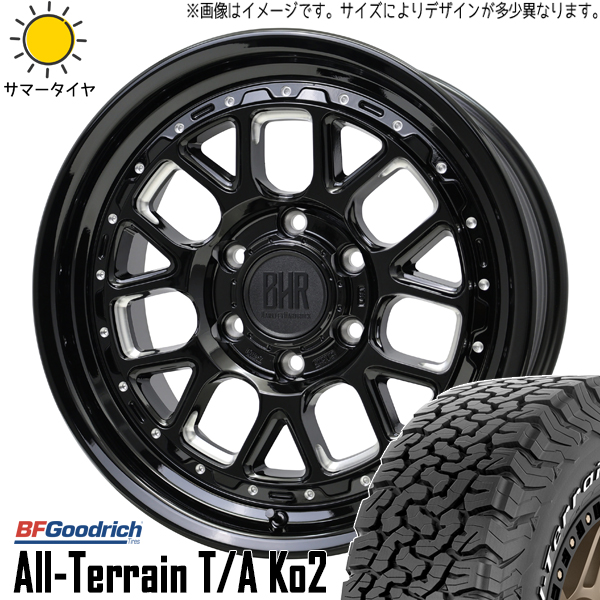 スズキ ジムニーシエラ 215/70R16 BFグッドリッチ KO2 バークレイ ヒューロン 16インチ 6.0J 5 5H139.7P サマータイヤ ホイール 4本SET :huron 1660 5 ko2 21570:TireShop All Terrain