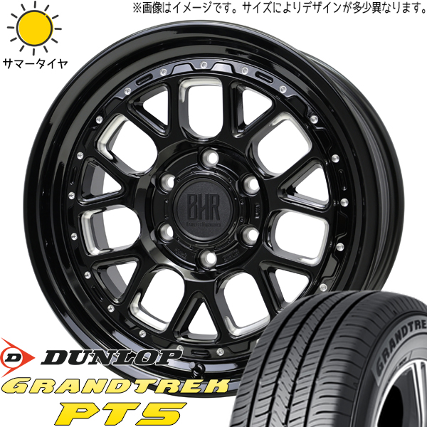 ジムニー AZ175/80R16 ダンロップ グラントレック PT5 バークレイ ヒューロン 16インチ 5.5J +20 5H139.7P サマータイヤ ホイール 4本SET :huron 165522 pt5 17580:TireShop All Terrain