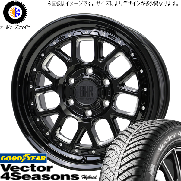 パジェロミニ キックス 195/65R16 GY ベクター HB ヒューロン 16インチ 7.0J +38 5H114.3P オールシーズンタイヤ ホイール 4本SET :huron 167038 vehb 19565:TireShop All Terrain