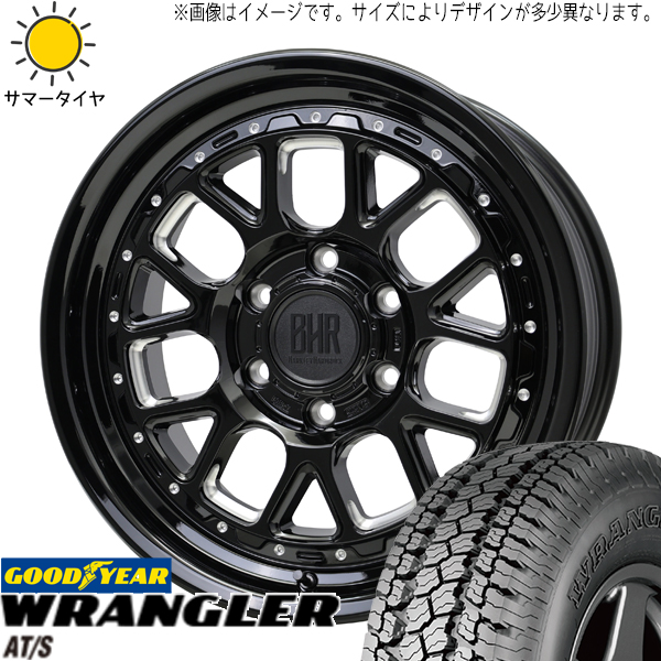 スズキ ジムニーシエラ 215/70R16 GY ラングラー A/T S バークレイ ヒューロン 16インチ 6.0J 5 5H139.7P サマータイヤ ホイール 4本SET :huron 1660 5 wrats 21570:TireShop All Terrain