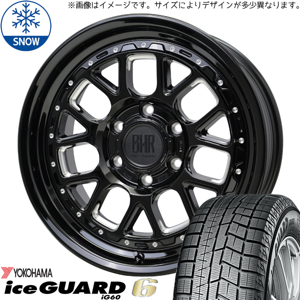 キックス ジューク 205/65R16 Y/H アイスガード6 バークレイ ヒューロン 16インチ 7.0J +38 5H114.3P スタッドレスタイヤ ホイール 4本SET :huron 167038 ig60 20565:TireShop All Terrain