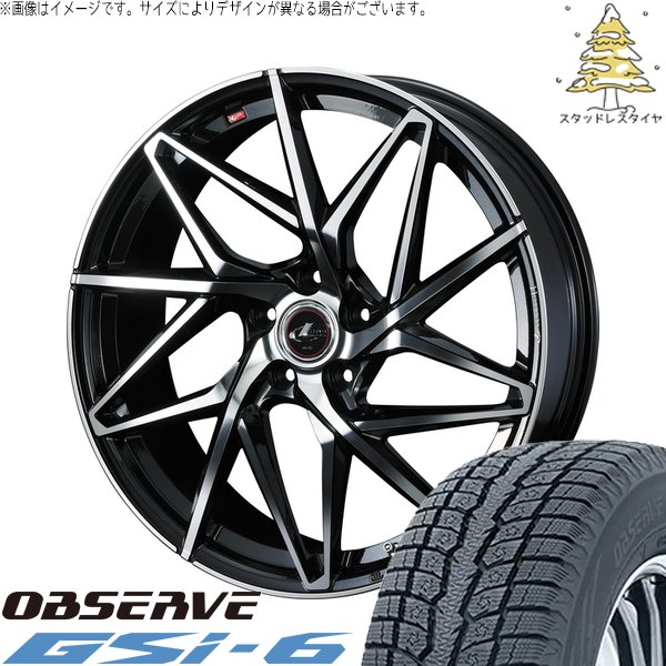 GN アウトランダー 235/60R18 スタッドレス | オブザーブ Gsi-6 \u0026 レオニス IT 18インチ 5穴114.3