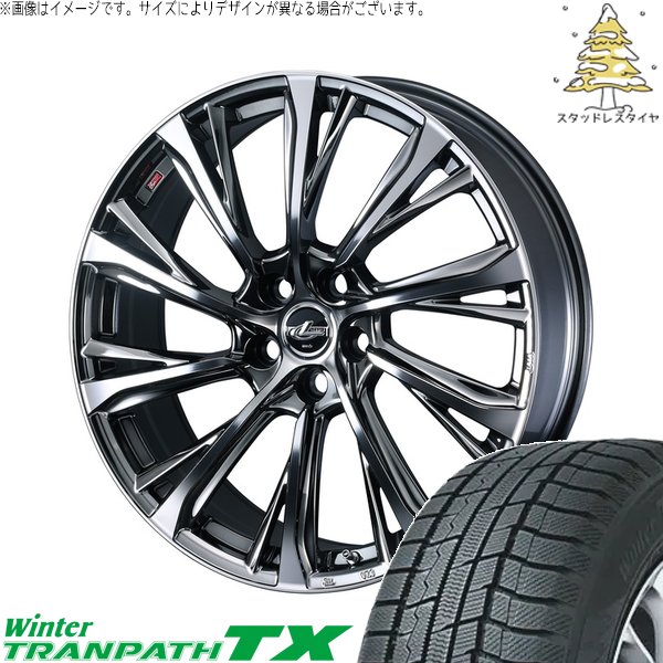 RAV4 アルファード ヴェルファイア 225/60R18 スタッドレス | ウィンタートランパス TX \u0026 レオニス JG 18インチ 5穴114.3