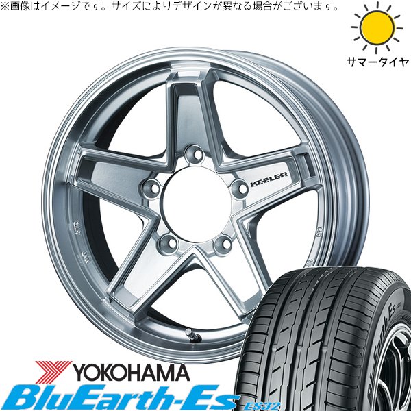 シエラ JB43 215/70R15 ホイールセット | ブルーアース ES32 \u0026 キーラータクティクス 15インチ 5穴139.7