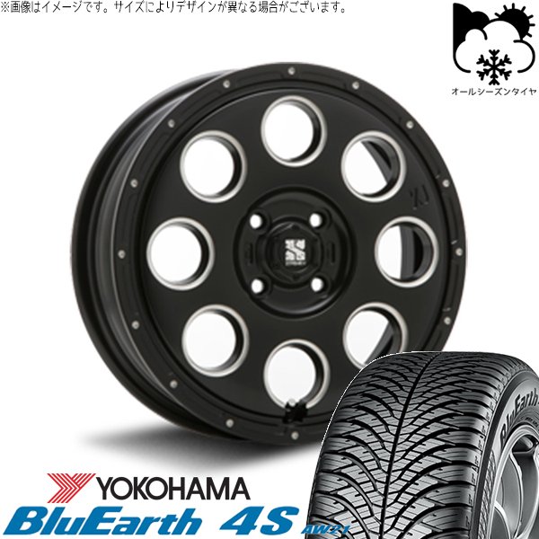 デリカミニ ハスラー 165/60R15 オールシーズン | ブルーアース4S AW21 \u0026 エクストリームJ KK03 15インチ 4穴100