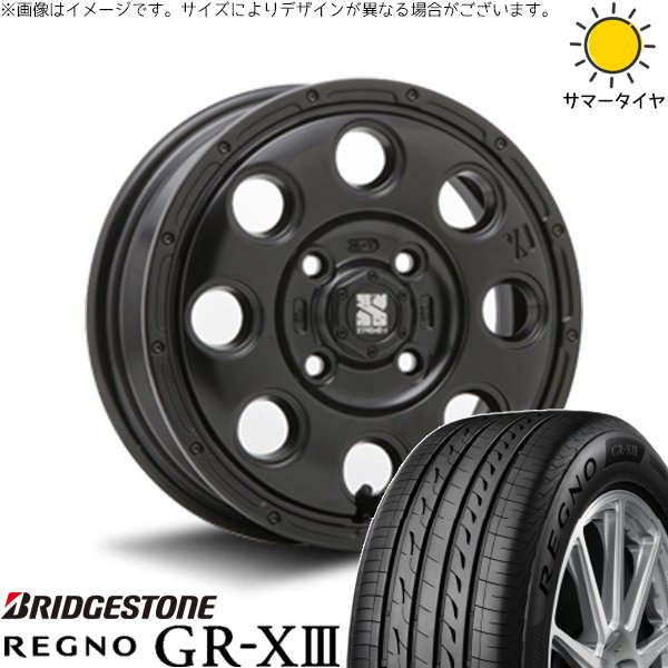 レグノ（ブリヂストン） - NBOX スペーシア タント デリカミニ 155/65R14 車輪仕掛ける | レグノ GR-X3 \u0026 エクストリームJ KK03 14in 4穴100 タイヤ、ホイール-自動車-夏タイヤ、ホイールセット