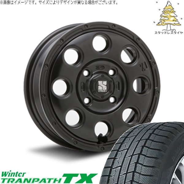 タント ムーブ ワゴンR ラパン 165/55R15 スタッドレス | ウィンタートランパス TX \u0026 エクストリームJ KK03 15インチ 4穴100