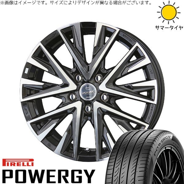 プリウス 30系 50系 215/45R17 ホイールセット | パワジー \u0026 スマック レジーナ 17インチ 5穴100
