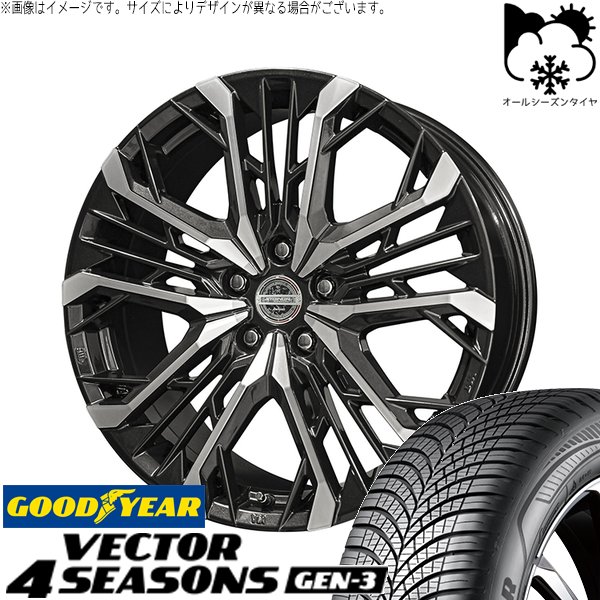 Vector（グッドイヤー） - ZR-V クロストレック 245/45R19 オール時期 | ベクトル4シーズンズ GEN-3 \u0026 シュタイナー LGX 19in 5穴114.3 自動車-車、バイク、自転車