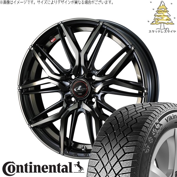 タンク ルーミー トール 175/55R15 スタッドレス | バイキングコンタクト7 \u0026 レオニス LM 15インチ 4穴100