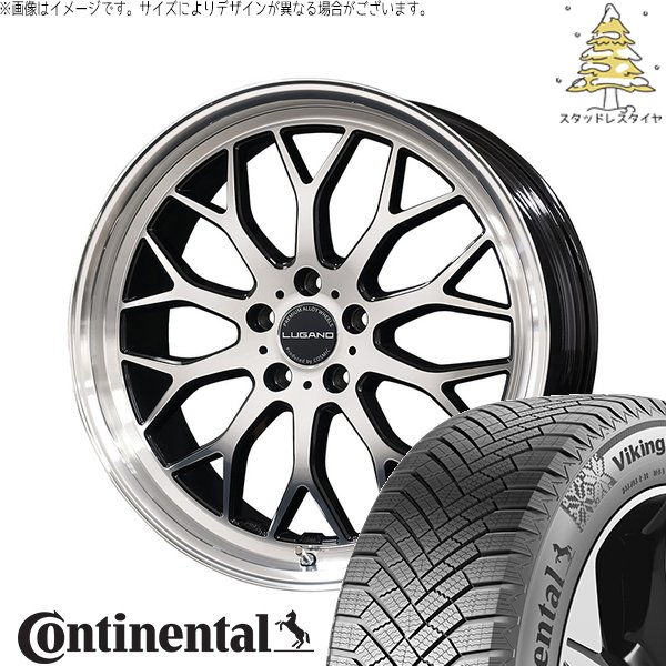 VikingContact - デリカD5 エルグ地びた 225/55R18 スタッドレス | ビュッフェ聯繋8 \u0026 ヴェネルディ ルガーノ 18in 5穴114.3