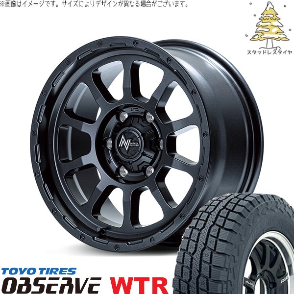 OBSERVE - アルファード ヴェルファイア 235/70R16 スタッドレス | オブザーブ W/T-R \u0026 ナイトロパワー M10 パーシング 16in 5穴114.3