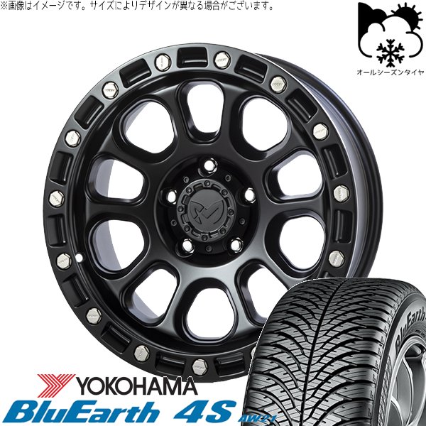 30アルファード 215/65R16 オールシーズン | ブルーアース4S AW21 \u0026 MKW M204 16インチ 5穴114.3