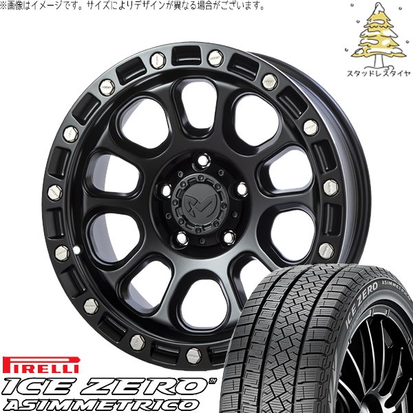 30アルファード 215/65R16 スタッドレス | アイスゼロアシンメトリコ \u0026 MKW M204 16インチ 5穴114.3