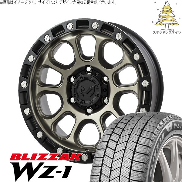 30アルファード 215/65R16 スタッドレス | ブリザック WZ-1 \u0026 MKW M204 16インチ 5穴114.3