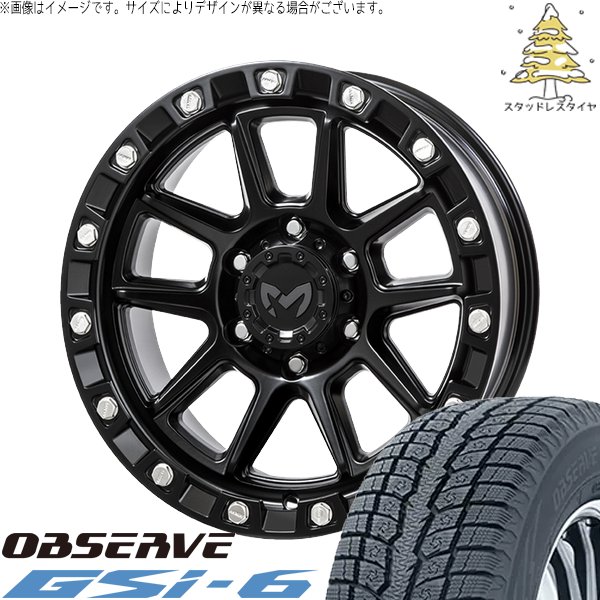 OBSERVE - トライトン 285/60R18 スタッドレス | オブザーブ Gsi-6 \u0026 MKW M205 18in 6穴139.7 車、バイク、自転車-自動車-タイヤ、ホイール