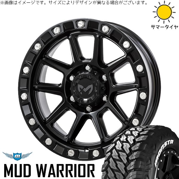 MONSTA TYRES - トライトン 285/60R18 車輪仕掛ける | マッドウォリアー \u0026 MKW M205 18in 6穴139.7 夏タイヤ、ホイールセット-タイヤ、ホイール