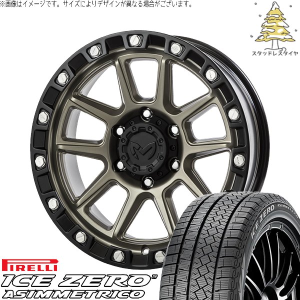 GN アウトランダー 235/60R18 スタッドレス | アイスゼロアシンメトリコ \u0026 MKW M205 18インチ 5穴114.3