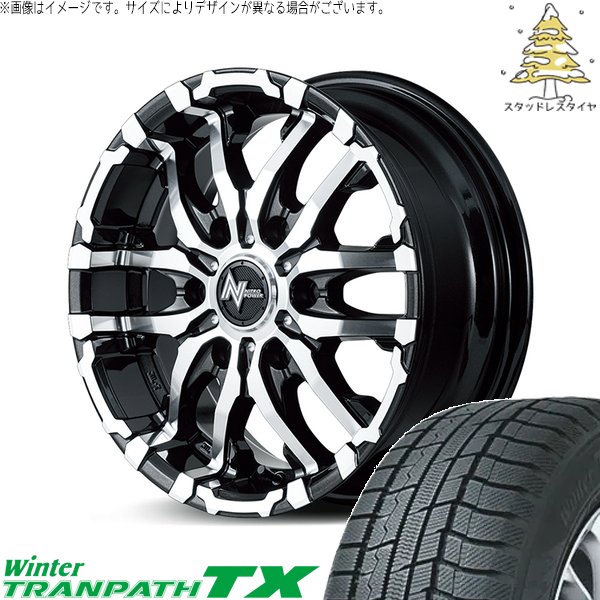 ジムニーシエラ 215/70R16 スタッドレス | ウィンタートランパス TX \u0026 ナイトロパワー M26 クロスファング 16インチ 5穴139.7