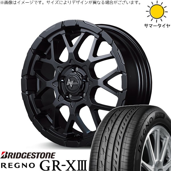 タイヤ・ホイール 215/45r18 REGNO レグノ（ブリヂストン） ヴォクシー 90系 215/45R18 ホイールセット