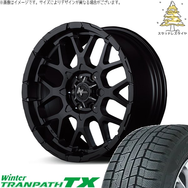 ハイエース専用 215/70R16 スタッドレス | ウィンタートランパス TX \u0026 ナイトロパワー M28 バレット 16インチ 6穴139.7