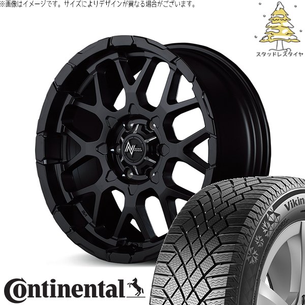 ハイエース専用 215/70R16 スタッドレス | ヴァイキングコンタクト7 \u0026 ナイトロパワー M28 バレット 16インチ 6穴139.7