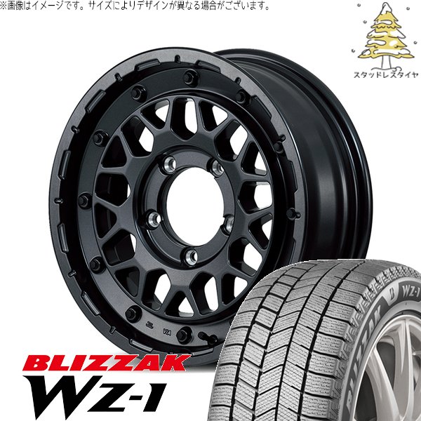 スズキ ジムニー JB64 JB23 215/70R16 スタッドレス | ブリザック WZ-1 \u0026 ナイトロパワー M29 スティンガー 16インチ 5穴139.7