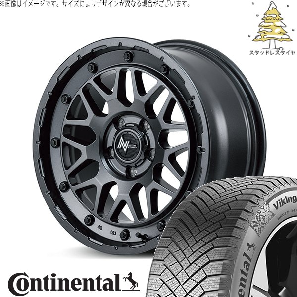 プリウスα 215/60R16 スタッドレス | ヴァイキングコンタクト8 \u0026 ナイトロパワー M29 スティンガー 16インチ 5穴114.3