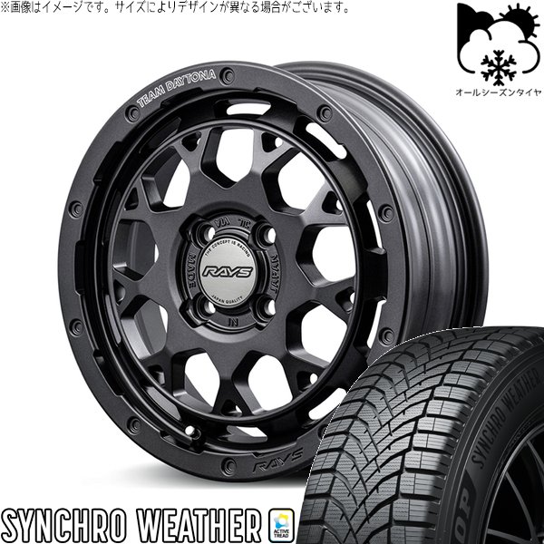 TEAM DAYTONA - ミラ モコ 手押し車R ラパン 165/50R15 オール時期 | シンクロウェザー \u0026 野球クラブデイトナ M9+ 仕樣M 15in 4穴100 自動車-車、バイク、自転車-タイヤ、ホイール