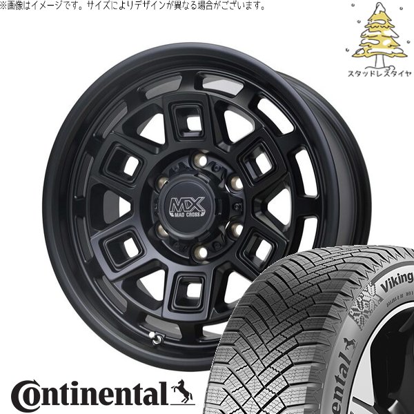 ハイエース専用 215/65R16 スタッドレス | ヴァイキングコンタクト8 \u0026 マッドクロス アイヴァー 16インチ 6穴139.7